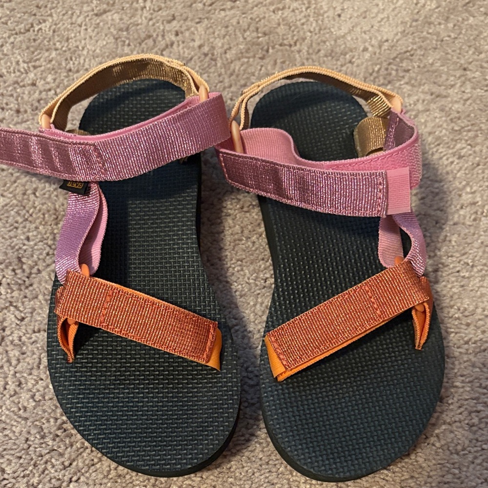 Shimmery Teva Sandals